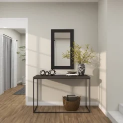 Contemporary Wood Wall Mirror – Olivia & May -Olivia & May GUEST 3ae9397f 4824 4289 bd99 0e32030aba0d