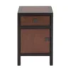 Contemporary Small Wood Cabinet Dark Brown - Olivia & May -Olivia & May GUEST 3b85b713 db15 4dba b4ad 7e19f1f62449