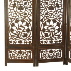 Traditional Wood Irregular Room Divider Screen Brown - Olivia & May 12 Traditional Wood Irregular Room Divider Screen Brown - Olivia & May -Olivia & May GUEST 3bcdd9d4 b923 4678 9321 be93d29f0f98