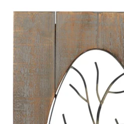 Set Of 2 Wood Bird Wall Decors With Tree Branches Brown - Olivia & May -Olivia & May GUEST 3bcea134 4c1a 446b 98f0 488be1c41bda