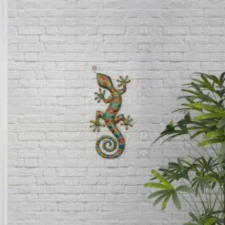 Eclectic Metal Lizard Wall Decor - Olivia & May 17 Eclectic Metal Lizard Wall Decor - Olivia & May -Olivia & May GUEST 3c136cd5 b161 445f b62f 74f58c910d5a