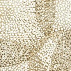 Metal Plate Wall Decor With Perforated Design Gold - Olivia & May -Olivia & May GUEST 3c2bb224 85a3 45f5 9e05 1bc340ceb9f6