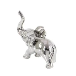 Amazing Animals Porcelain Standing Elephant Sculpture (12") - Olivia & May 9 Amazing Animals Porcelain Standing Elephant Sculpture (12") - Olivia & May -Olivia & May GUEST 3d150172 d083 48f1 8ee5 78dabc44beaf