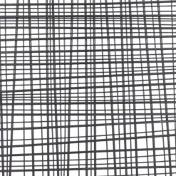 Metal Geometric Overlapping Lines Cross Hatch Wall Decor Black - Olivia & May -Olivia & May GUEST 3d5ff5b4 d544 46d3 b95a 04fd460034b6