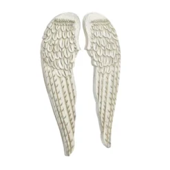 Wood Bird Carved Wings Wall Decor Set Of 2 White - Olivia & May -Olivia & May GUEST 3d715aad 067b 4801 b05f 7a8eafcb4d18