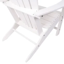 32"x37" Traditional Resin Adirondack Chair - White - Olivia & May -Olivia & May GUEST 3e814eaa 1422 4d5d 8464 cb804c8c50eb