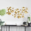 Metal Geometric 3D Cube Relief Wall Decor Gold - CosmoLiving By Cosmopolitan -Olivia & May GUEST 3f28587c 4e90 4ec0 ae62 ee6de8e601f7