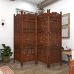 Traditional Wood Room Divider Screen Red - Olivia & May 26 Traditional Wood Room Divider Screen Red - Olivia & May -Olivia & May GUEST 3fac6ecb 9dab 459a aaab 5e52b169d3a8