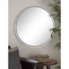 Contemporary Metal Wall Mirror Silver - Olivia & May -Olivia & May GUEST 405abf2f 7c73 481a b9ae f5f39c3c12d1
