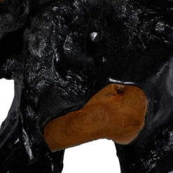 Contemporary Teak Wood Console Table Gold - Olivia & May -Olivia & May GUEST 411f0bee b070 4a50 a07b da24839fa90d