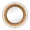 Bohemian Metal Wall Mirror Brown - Olivia & May -Olivia & May GUEST 41531182 6952 45e5 8a7d 03cfe0131c57