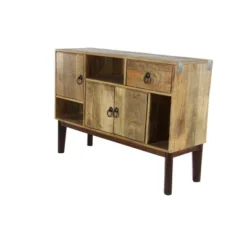 Modern Mango Wood Buffet Brown - Olivia & May -Olivia & May GUEST 42ee6b5d ab6d 4184 ab77 b1bdfd33af1c