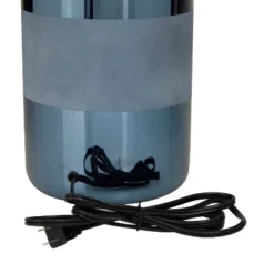 Modern Ceramic Table Lamp Blue - Olivia & May -Olivia & May GUEST 43b41020 d971 4117 8676 1bfdaebb94b5