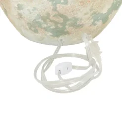 27" X 17" Ceramic Table Lamp With Drum Shade Beige - Olivia & May -Olivia & May GUEST 4484917c 3f28 42d9 a255 aef4cfd76b10