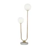 2-Light Marble Orb Table Lamp With Marble Base - Olivia & May -Olivia & May GUEST 45647cf2 e8f1 4630 ab38 5a0185ddcc01