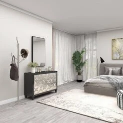 Eclectic Metal Coat Rack Silver - Olivia & May -Olivia & May GUEST 45e867bc f431 479d 9e91 7705bee36388