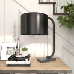 Traditional Metal Table Lamp Black - Olivia & May -Olivia & May GUEST 463deb5a e042 4ecd b9b0 63fc5bd4ee77