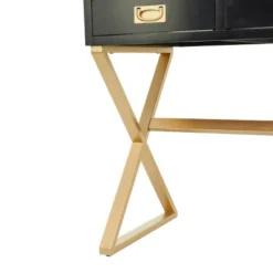 30" X 47" Contemporary Wood Desk - Olivia & May -Olivia & May GUEST 46cc55fb d919 40ad a692 2f3a1223ae73