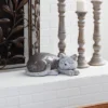7" Magnesium Oxide Country Cats Garden Sculpture Gray - Olivia & May -Olivia & May GUEST 46d991b0 5b58 4b40 9075 817610012b03
