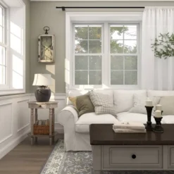 Wooden Pocket Watch Style Wall Clock With Hinged Door White - Olivia & May -Olivia & May GUEST 46dc0662 bd94 48ce 8d9e 4f603d76246e