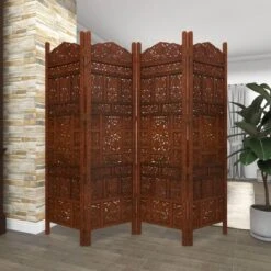 Traditional Wood Room Divider Screen Red - Olivia & May 25 Traditional Wood Room Divider Screen Red - Olivia & May -Olivia & May GUEST 479ca341 cfde 4dbd 98e7 2424b9c44556