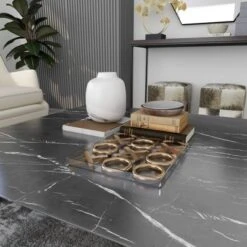 12" Modern Acrylic And Iron Tic Tac Toe Set - Olivia & May -Olivia & May GUEST 47ff09df e33f 410b aef2 c3c475c772c6