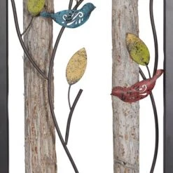 Set Of 2 Metal Bird Wall Decors With Real Wood Detailing Black - Olivia & May 33 Set Of 2 Metal Bird Wall Decors With Real Wood Detailing Black - Olivia & May -Olivia & May GUEST 48377f40 181e 4f63 9c68 6c618b2baee5