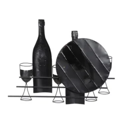 Traditional Metal Food & Drink Wall Decor Copper - Olivia & May -Olivia & May GUEST 48b70c11 e710 4de0 ac41 9fd6c9f24040