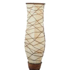 Traditional Bamboo Floor Lamp Brown - Olivia & May 10 Traditional Bamboo Floor Lamp Brown - Olivia & May -Olivia & May GUEST 4950e19e 9634 4b81 af05 f7bfbc80e5fc