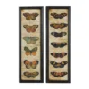 Vintage Glass Butterfly Wall Art, Iron, 36" Height, Set Of 2 - Olivia & May -Olivia & May GUEST 495c2c55 62e0 4b41 83c9 ae5e4d527cf4