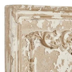 Set Of 2 Resin Geometric Carved Arabesque Wall Decors Beige - Olivia & May -Olivia & May GUEST 4bd5b2c6 d1b9 461e bbb7 2f61f45ccfe4