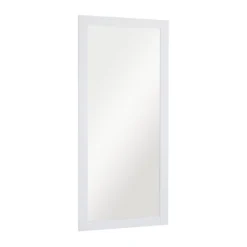 Contemporary Wood Rectangle Wall Mirror White - Olivia & May -Olivia & May GUEST 4c5c3cd5 7ef5 4ae6 aa08 0eeb7d4b6d3b