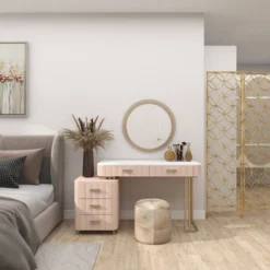 Contemporary Metal Wall Mirror Gold - Olivia & May -Olivia & May GUEST 4d3d9ebd 1d99 45eb 9ebf 995cda2ce58a