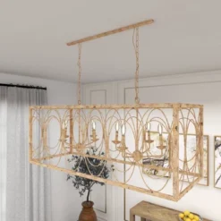 Vintage Metal Chandelier Gold - Olivia & May -Olivia & May GUEST 4e2ba487 2811 45bc b9c1 999ec3dcdb87