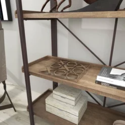 12" Modern Acrylic And Iron Tic Tac Toe Set - Olivia & May -Olivia & May GUEST 4e757919 0a1f 4960 9c71 7683396d4e39