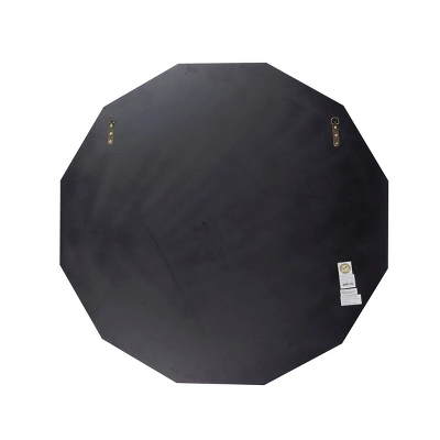 Glam Wood Starburst Wall Mirror Silver - Olivia & May 5 Glam Wood Starburst Wall Mirror Silver - Olivia & May - Image 3