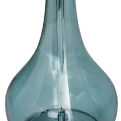 Glass Table Lamp With Drum Shade Set Of 2 Blue - Olivia & May -Olivia & May GUEST 4f0e1bb7 8b0f 4eec b128 e69f35777767