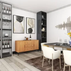 Modern Wood Sideboard Buffet Light Brown - Olivia & May 34 Modern Wood Sideboard Buffet Light Brown - Olivia & May -Olivia & May GUEST 4f75dbfe 1453 4951 8061 04a4bcbb31b6