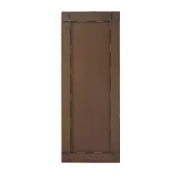 Wood Wall Mirror With Metal Detailing Beige - Olivia & May -Olivia & May GUEST 4fb747b7 016c 45de a8be 2008bd0895e5