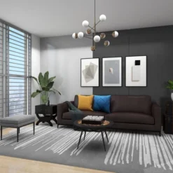 14" Contemporary Wooden Tic Tac Toe Sculpture Black - Olivia & May -Olivia & May GUEST 5069b4fe 9085 4f8f 8f22 6fb95267b28f