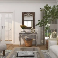 Farmhouse Vintage Console Table White - Olivia & May 31 Farmhouse Vintage Console Table White - Olivia & May -Olivia & May GUEST 50cc503c 4d37 4ccd b386 10220687d61c