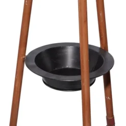 Metal Nautical Style Coat Rack Tripod Base - Olivia & May -Olivia & May GUEST 512e9769 765e 446a 8c6e 00a9f9d88045