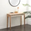 Large Farmhouse Wood Console Table Brown - Olivia & May -Olivia & May GUEST 515b8e07 57ee 4a9e aa95 b2b3ab94d77d