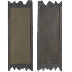 Set Of 2 Wooden Scroll Arabesque Wall Decors White - Olivia & May -Olivia & May GUEST 517fc240 d0a6 4947 8859 061e11e715ae