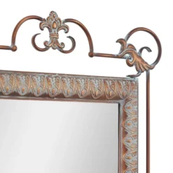 Set Of 2 Traditional Iron Console Tables With Mirror Bronze - Olivia & May -Olivia & May GUEST 51bb344b 07ff 45ae 90d8 0f96afdab572