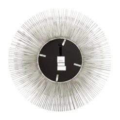 Modern Iron Metal Starburst Wall Mirror Silver - Olivia & May -Olivia & May GUEST 51d34878 39f8 4040 b66b 6ebf13b2238d