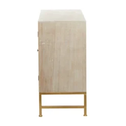 Contemporary Metal Cabinet Brown - Olivia & May -Olivia & May GUEST 520522f2 63ef 4109 8bfb e4193641ee17