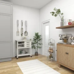 41" 3 Tier Rustic Farmhouse Iron Basket Stand - Olivia & May -Olivia & May GUEST 523d035b c08c 4f19 bbb8 da3bb43e21de