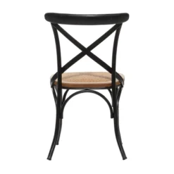 Set Of 2 Farmhouse Iron Dining Chair - Olivia & May -Olivia & May GUEST 52802cda de02 4074 8f88 8abb474a2223