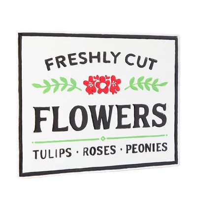 Farmhouse Metal Words And Text Wall Decor White/Gray - Olivia & May 6 Farmhouse Metal Words And Text Wall Decor White/Gray - Olivia & May - Image 4